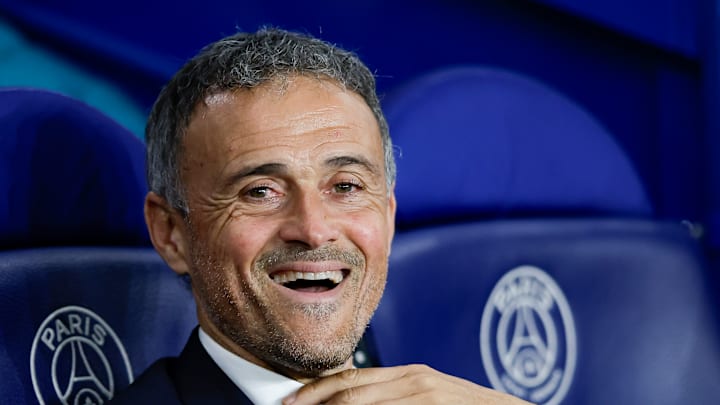 Luis Enrique est l'entraîneur du PSG.