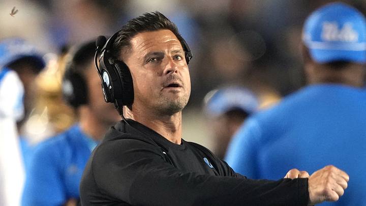 Sep 5, 2026; Berkeley, California, USA; UCLA Bruins head coach Bob Chesney during the first quarter against the California Golden Bears at California Memorial Stadium. Mandatory Credit: Darren Yamashita-Imagn Images Sep 5, 2026; Berkeley, California, USA; UCLA Bruins head coach Bob Chesney during the first quarter against the California Golden Bears at California Memorial Stadium. Mandatory Credit: Darren Yamashita-Imagn Images