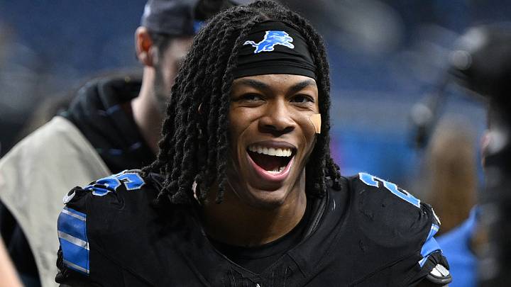 Detroit Lions running back Jahmyr Gibbs