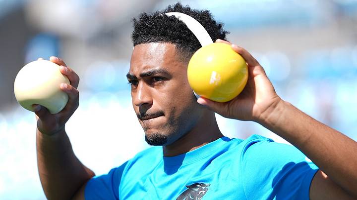 Carolina Panthers quarterback Bryce Young