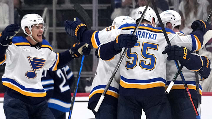 St Louis Blues v Winnipeg Jets - Game Seven