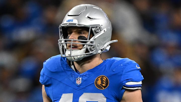 Detroit Lions linebacker Jack Campbell.