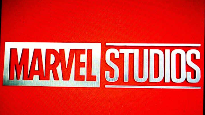 In this photo illustration, the Marvel Studios logo is seen...