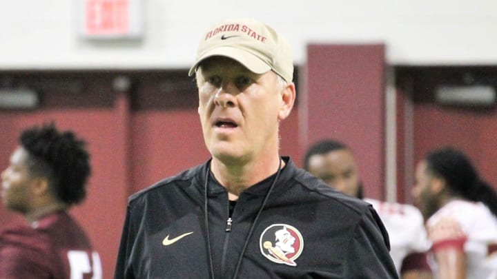 FSU tight ends coach Chris Thomsen at a Tour of Duty conditioning workout on Feb. 13, 2020.
Img 5129 FSU tight ends coach Chris Thomsen at a Tour of Duty conditioning workout on Feb. 13, 2020.
Img 5129