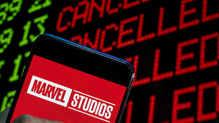 Marvel logo.
