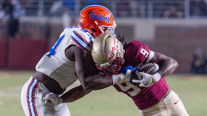 The Florida Gators defeated Florida State, 31-11, the last time the two teams met in Tallahassee.