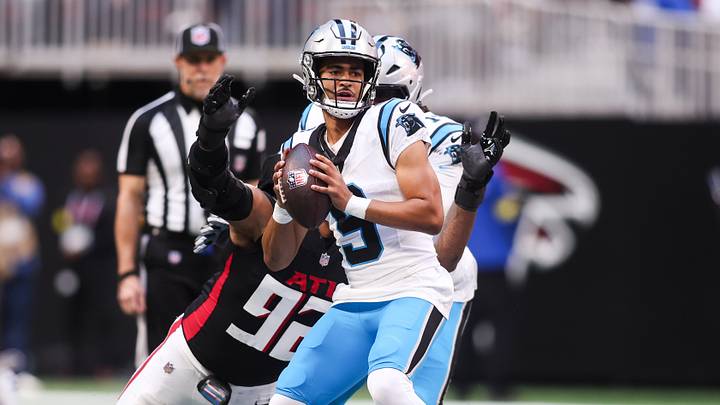 Carolina Panthers quarterback Bryce Young has had a lot of success in his career against the Atlanta Falcons. Carolina Panthers quarterback Bryce Young has had a lot of success in his career against the Atlanta Falcons.