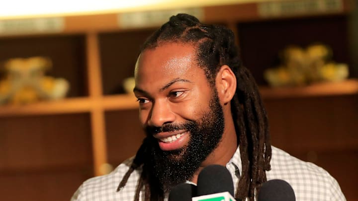 New Detroit Lions defensive end Za'Darius Smith New Detroit Lions defensive end Za'Darius Smith