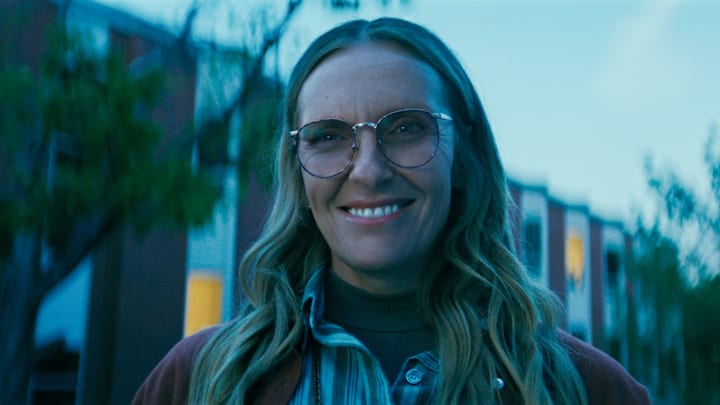 WAYWARD. Toni Collette as Evelyn Wade in episode 101 of Wayward