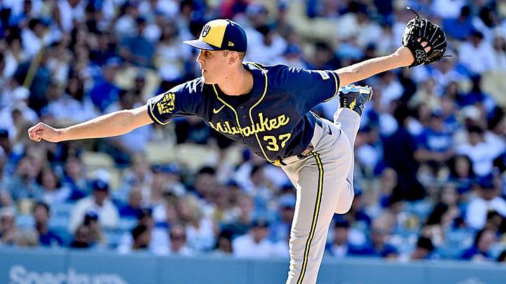 Brewers pitcher Jacob Misiorowski is on pace to set a new mark for opponents’ batting average by a left-handed hitter.