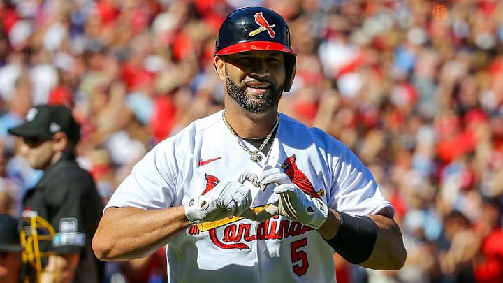 Albert Pujols anotó su jonrón 701 en un partido de los Piratas de Pittsburgh contra los Cardenales de San Luis