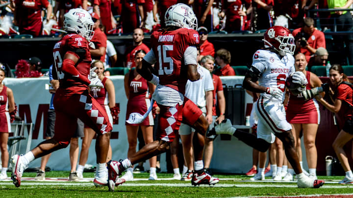Oklahoma running back Tory Blaylock