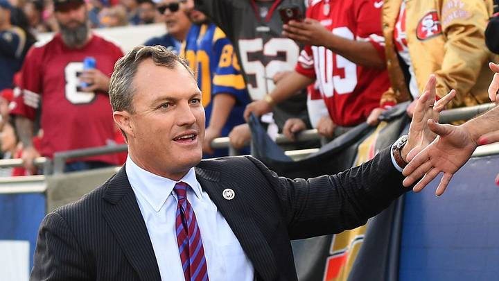San Francisco 49ers general manager John Lynch San Francisco 49ers general manager John Lynch
