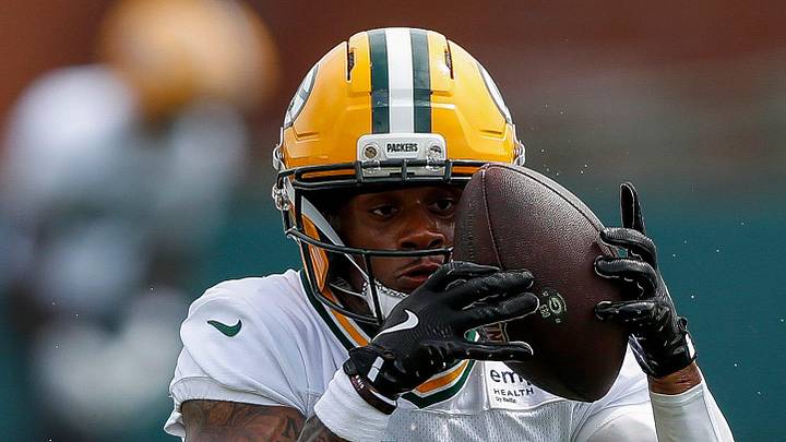 Green Bay Packers running back MarShawn Lloyd