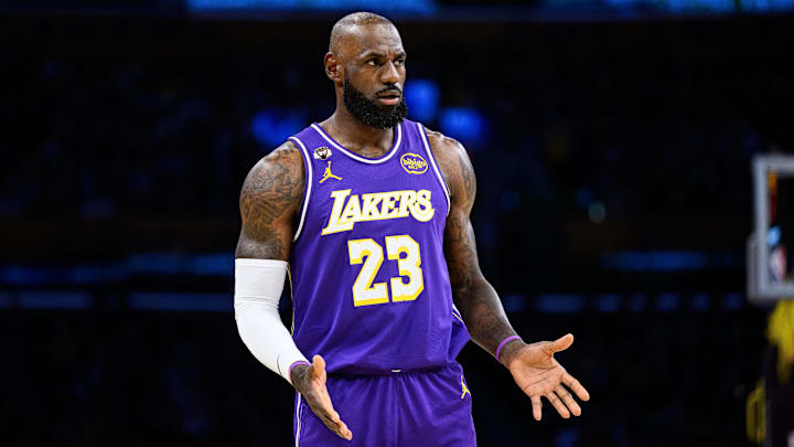 Los Angeles Lakers forward LeBron James Los Angeles Lakers forward LeBron James