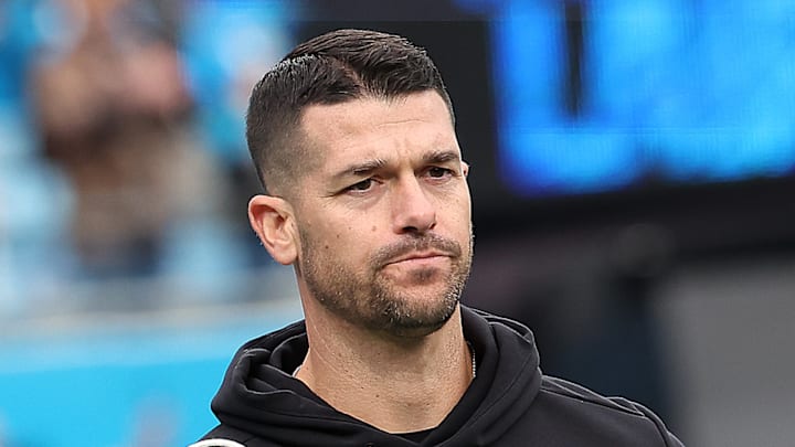 Carolina Panthers head coach Dave Canales