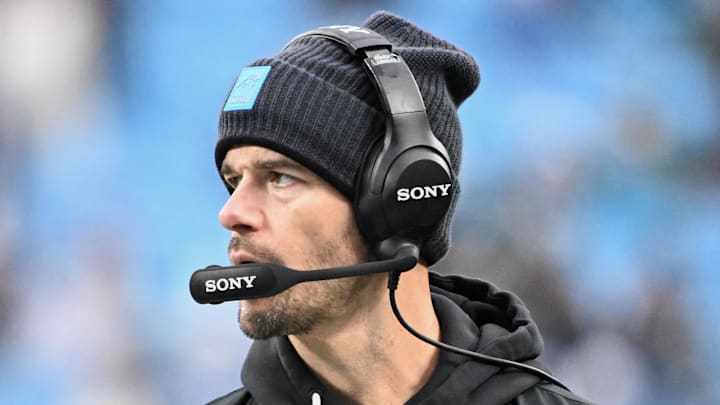 Carolina Panthers head coach Dave Canales