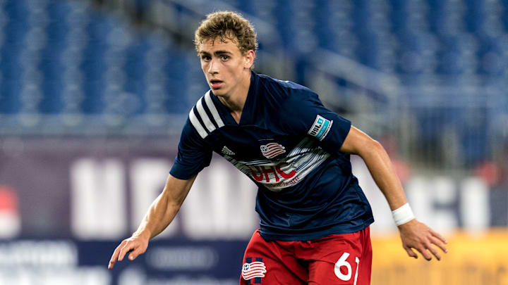 El mediocampista Noel Buck del New England Revolution es uno de los prospectos a seguir en la Generation ADIDAS Cup.