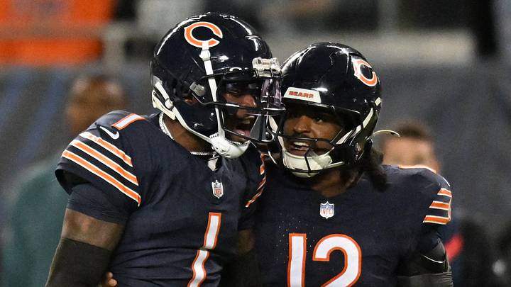 Chicago Bears defensive back Jaylon Johnson and linebacker Devin Bush Chicago Bears defensive back Jaylon Johnson and linebacker Devin Bush