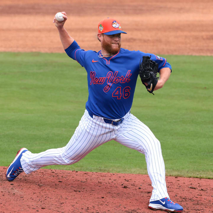 New York Mets pitcher Craig Kimbrel