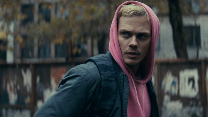Bill Skarsgård in the Horror/Thriller film LOCKED, a The Avenue release.