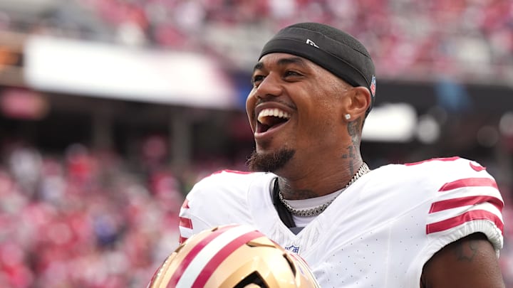 San Francisco 49ers wide receiver Kendrick Bourne (84)