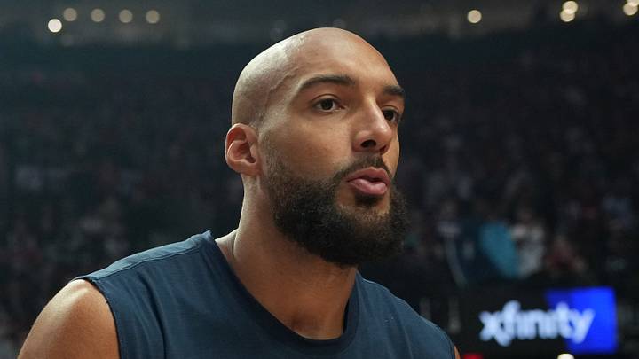 Feb 24, 2026; Portland, Oregon, USA; Minnesota Timberwolves center Rudy Gobert (27) is introduced before the game against the Portland Trail Blazers at Moda Center. Mandatory Credit: Soobum Im-Imagn Images Feb 24, 2026; Portland, Oregon, USA; Minnesota Timberwolves center Rudy Gobert (27) is introduced before the game against the Portland Trail Blazers at Moda Center. Mandatory Credit: Soobum Im-Imagn Images