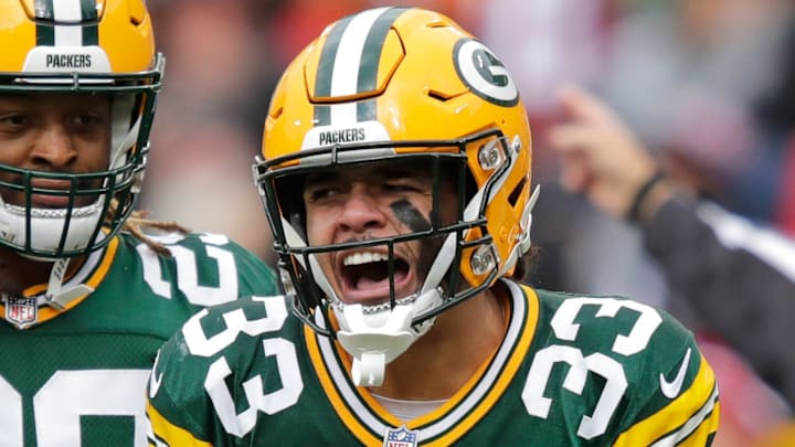 Green Bay Packers safety Evan Williams had a million reasons to celebrate on Monday.