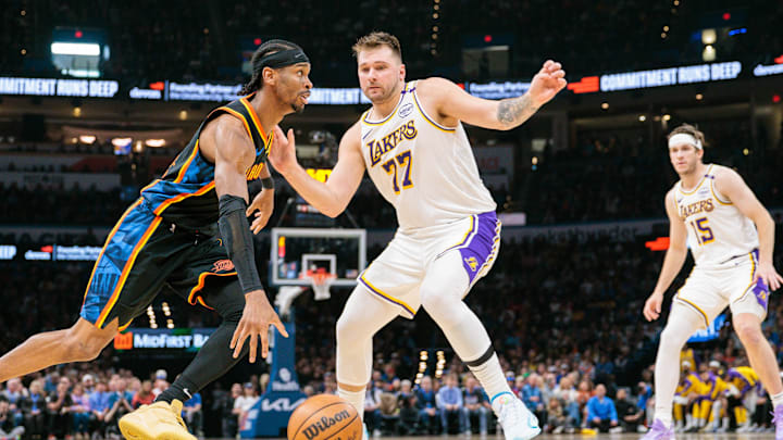 Oklahoma City Thunder y Los Angeles Lakers vuelven a chocar en una jornada de NBA