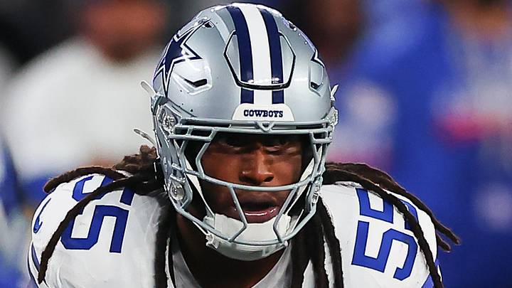 Dallas Cowboys linebacker Jaishawn Barham Dallas Cowboys linebacker Jaishawn Barham