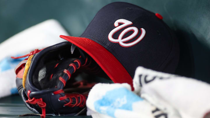 Dark blue Washington Nationals hat