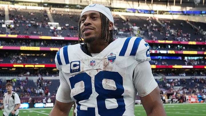 Indianapolis Colts running back Jonathan Taylor Indianapolis Colts running back Jonathan Taylor