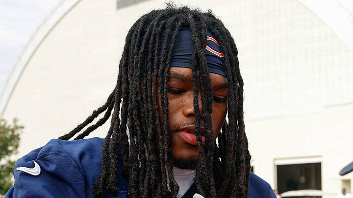 Chicago Bears wide receiver Zavion Thomas Chicago Bears wide receiver Zavion Thomas