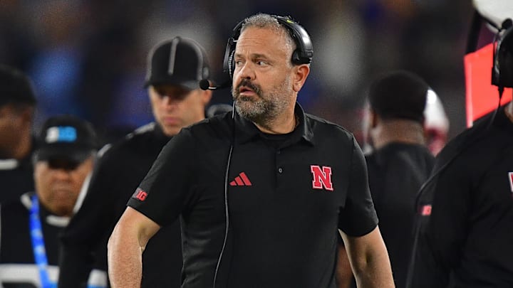 Nebraska Cornhuskers head coach Matt Rhule.
