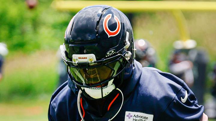 Chicago Bears running back D'Andre Swift