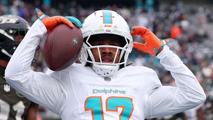 Miami Dolphins wide receiver Jaylen Waddle