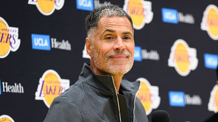 Los Angeles Lakers general manager Rob Pelinka