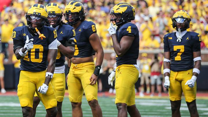 COLLEGE FOOTBALL: SEP 12 Oklahoma at Michigan COLLEGE FOOTBALL: SEP 12 Oklahoma at Michigan