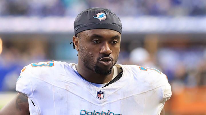Miami Dolphins offensive lineman Austin Jackson Miami Dolphins offensive lineman Austin Jackson