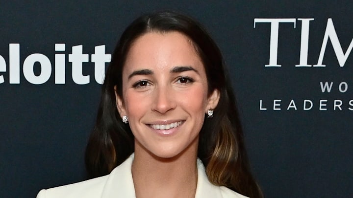 Aly Raisman at the TIME100 Women's Leadership Forum