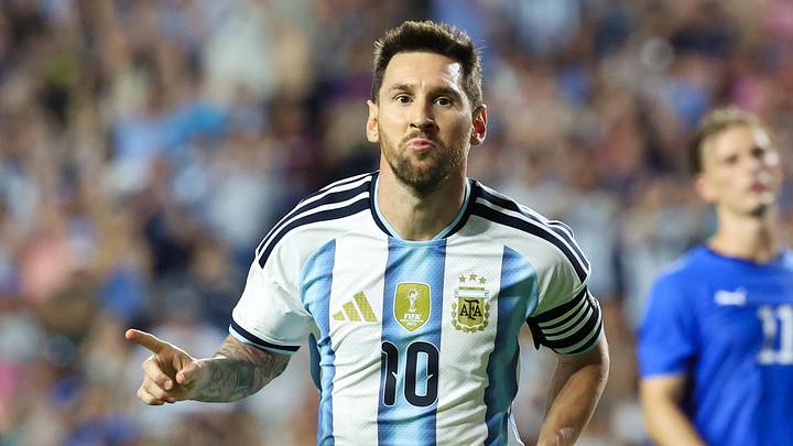 Argentina forward Lionel Messi Argentina forward Lionel Messi