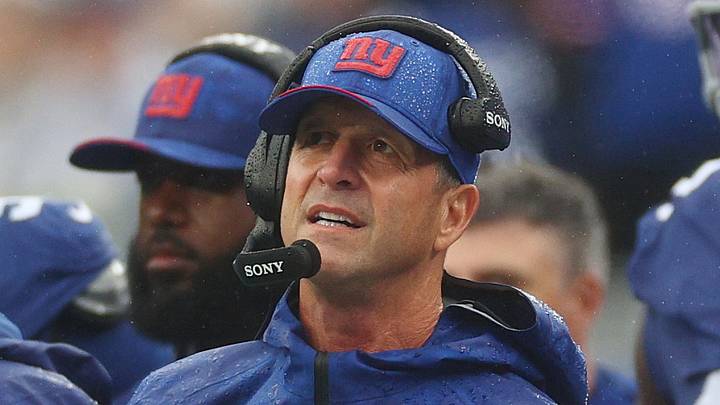 New York Giants - head coach John Harbaugh New York Giants - head coach John Harbaugh