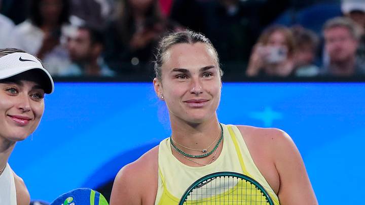 Aryna Sabalenka and Paula Badosa Aryna Sabalenka and Paula Badosa