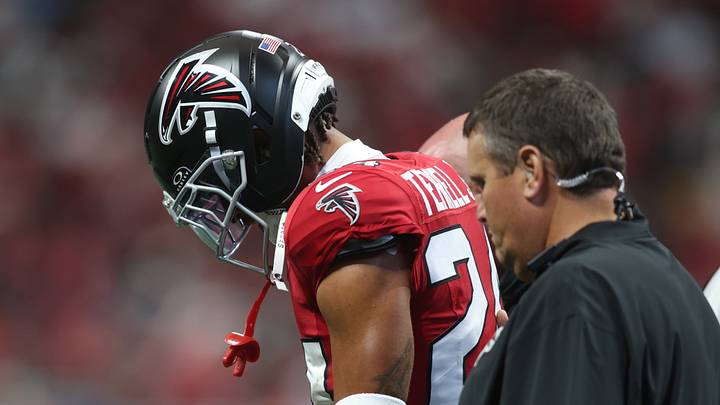 Atlanta Falcons cornerback A.J. Terrell Jr. Atlanta Falcons cornerback A.J. Terrell Jr.