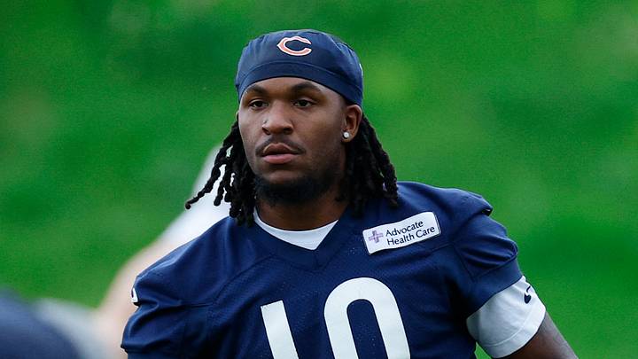 Chicago Bears wide receiver Luther Burden III
