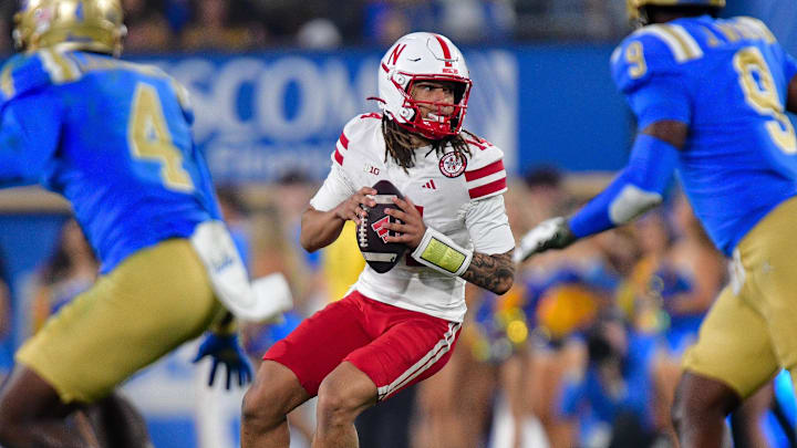 Nebraska quarterback TJ Lateef had an impressive starting debut against UCLA.
