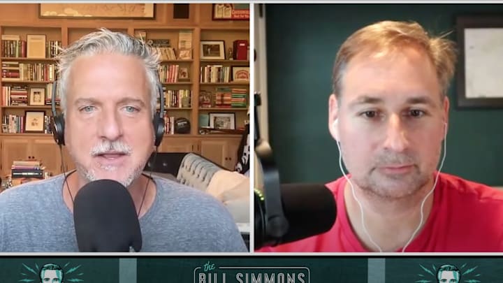 Bill Simmons and Zach Lowe on a recent podcast. 