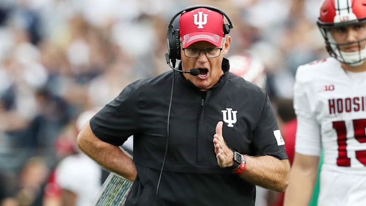 Indiana Hoosiers head coach Tom Allen