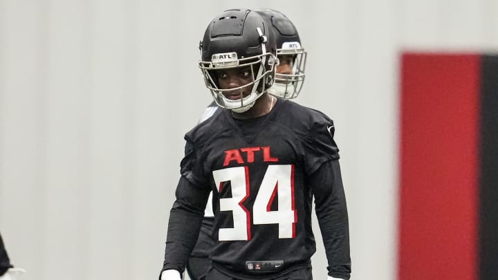Atlanta Falcons cornerback Clark Phillips III came on strong as a rookie. Atlanta Falcons cornerback Clark Phillips III came on strong as a rookie.