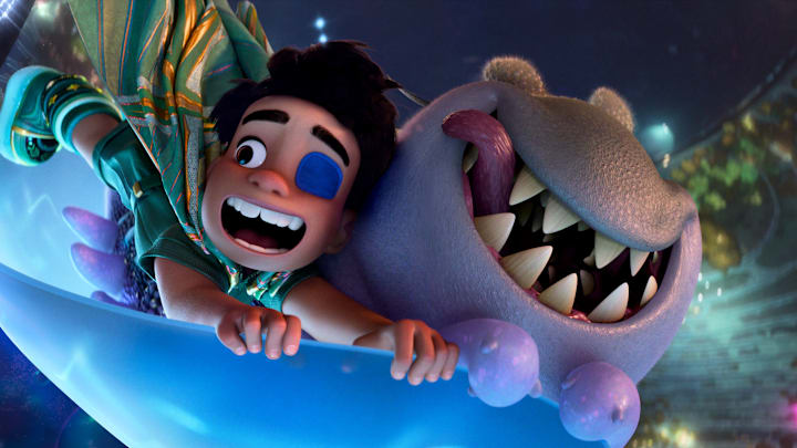ALIEN BONDS – Elio (voice of Yonas Kibreab), a space fanatic with an active imagination, finds himself on a cosmic misadventure where he must form new bonds with eccentric alien lifeforms, eccentric alien lifeforms, including Glordon (voice of Remy Edgerly), a tender-hearted princeling. Directed by Madeline Sharafian, Domee Shi and Adrian Molina, and produced by Mary Alice Drumm, Disney and Pixar’s “Elio” releases in theaters June 20, 2025. © 2025 Disney/Pixar. All Rights Reserved.